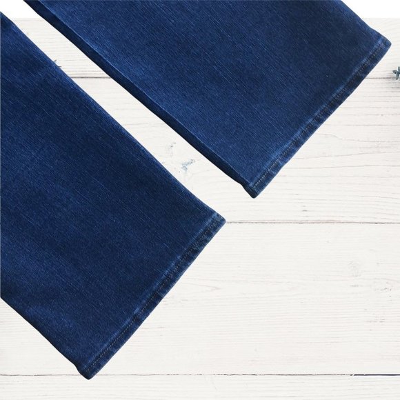 Levi Strauss 505 Straight Leg Dark Wash Jeans - 8 - Picture 4 of 4